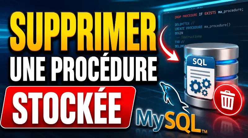 supprimer-une-procedure-stockee-mysql