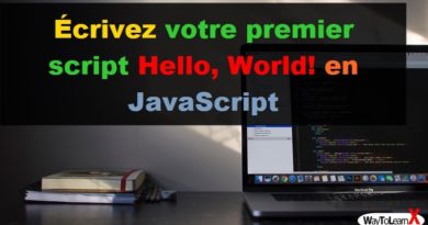 Écrivez votre premier script Hello, World! en JavaScript