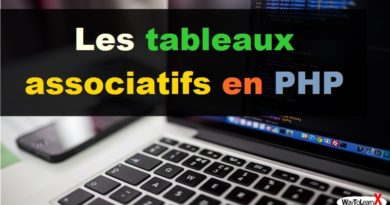 Les tableaux associatifs en PHP