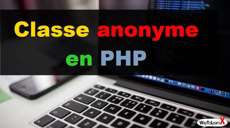 Classe anonyme en PHP