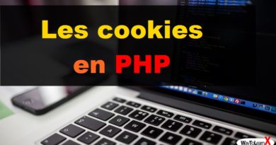 Les cookies en PHP