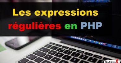 Les expressions régulières en PHP