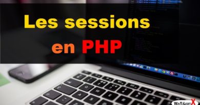 Les sessions en PHP