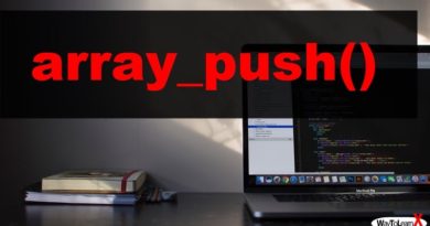 PHP array_push