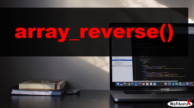 PHP array_reverse