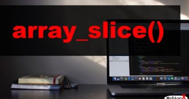 PHP array_slice
