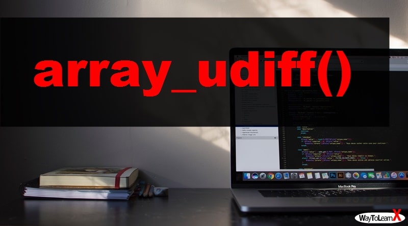 PHP array_udiff