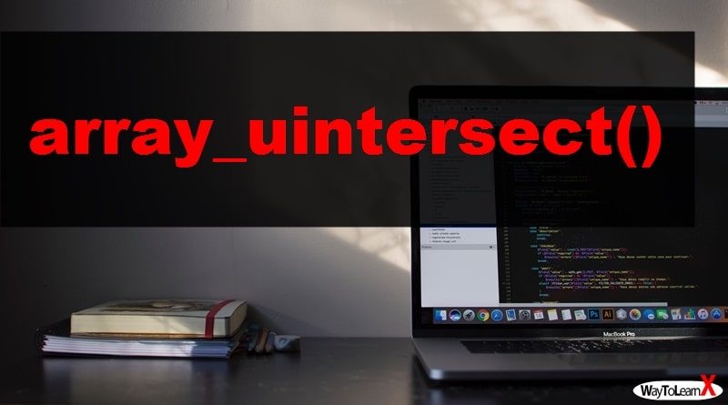 PHP array_uintersect