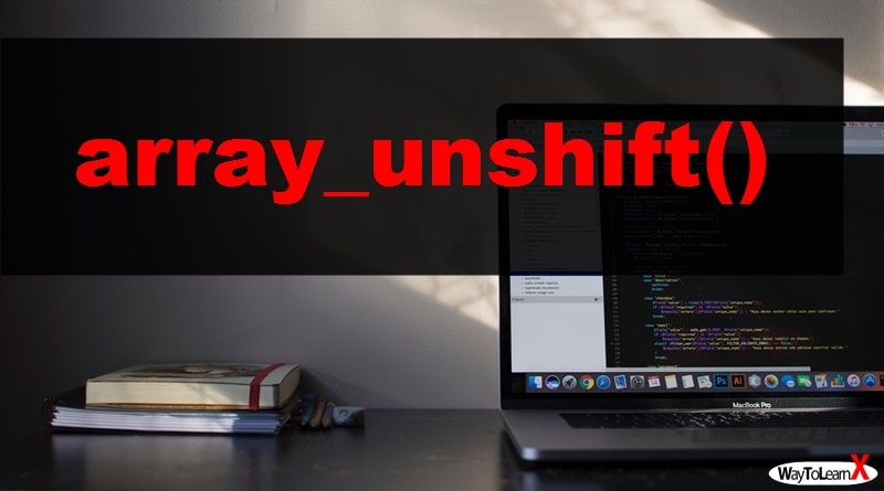 PHP array_unshift