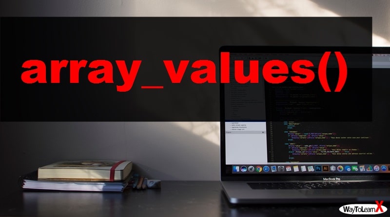 PHP array_values