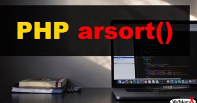 PHP arsort