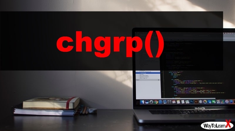 PHP chgrp