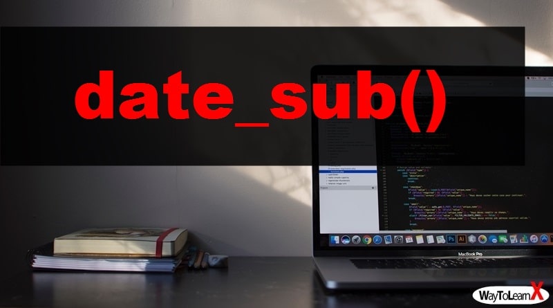 PHP date_sub