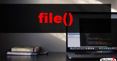 PHP file