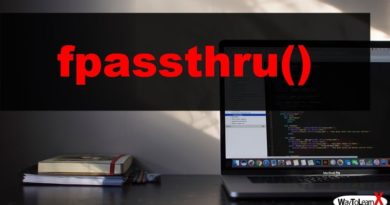 PHP fpassthru