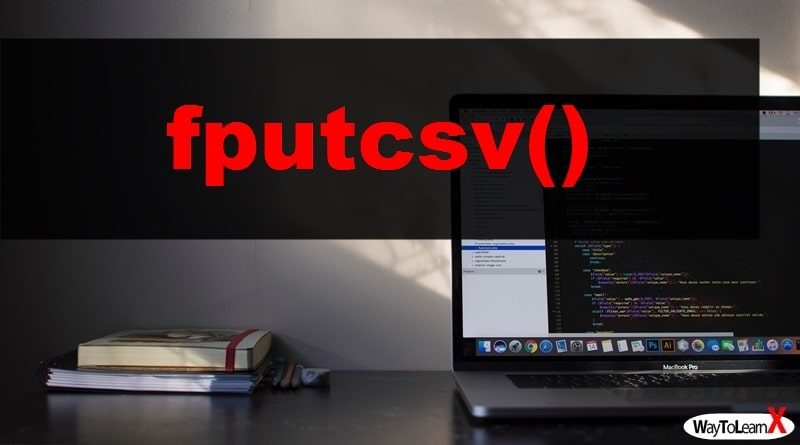 PHP fputcsv