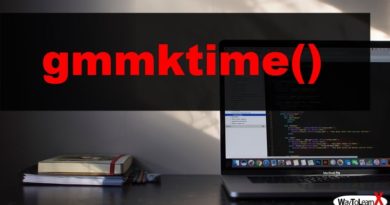 PHP gmmktime