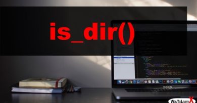 PHP is_dir