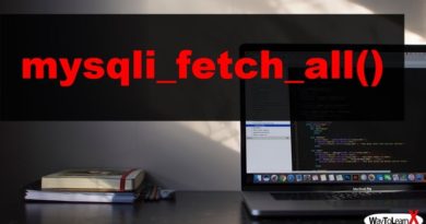 PHP mysqli_fetch_all