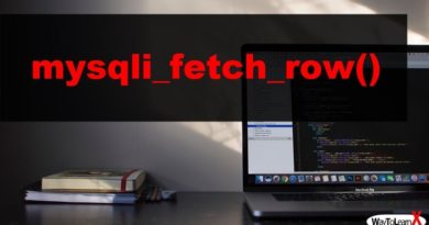 PHP mysqli_fetch_row