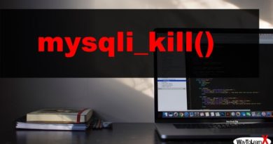 PHP mysqli_kill