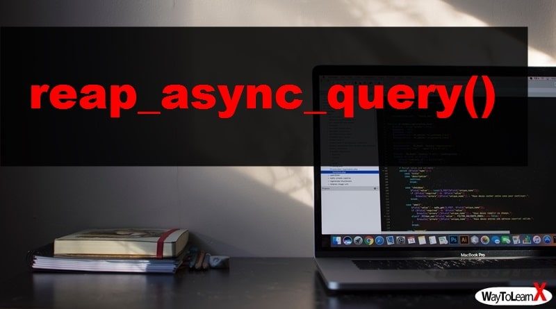 PHP mysqli_reap_async_query