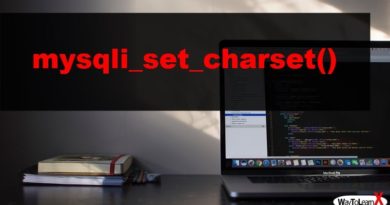 PHP mysqli_set_charset