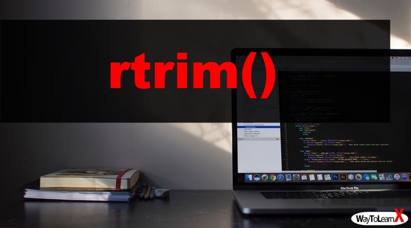 PHP rtrim