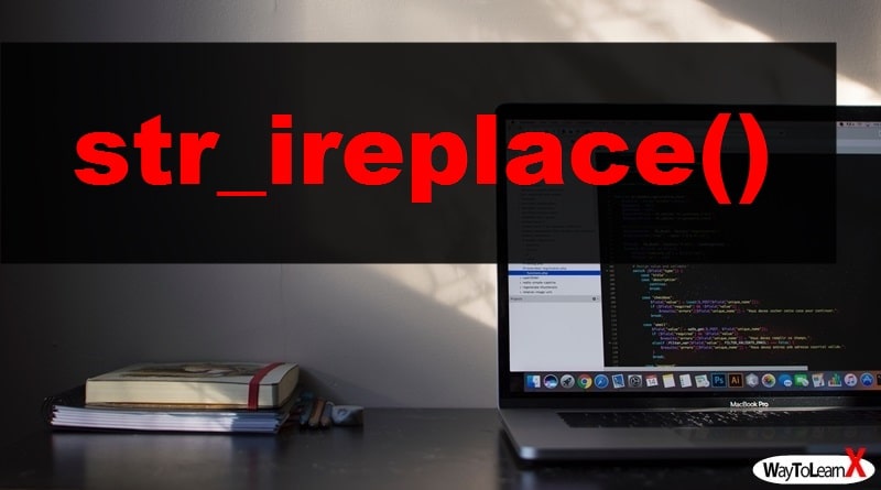 PHP str_ireplace