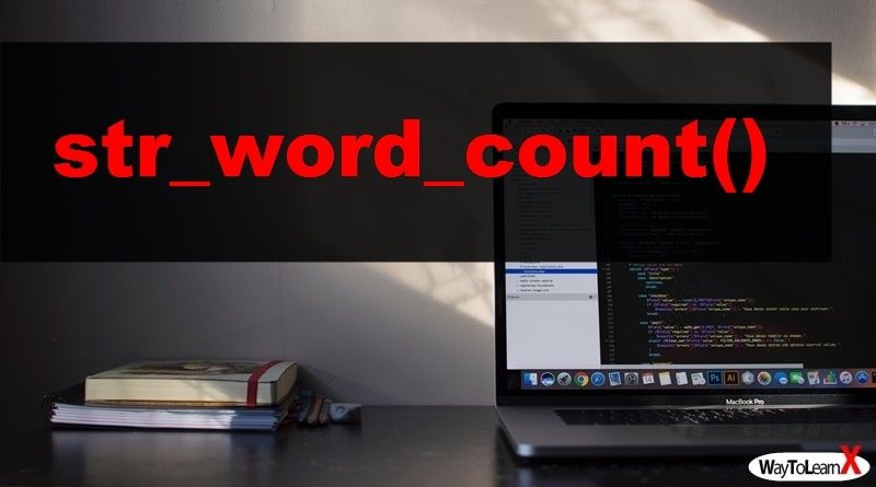 PHP str_word_count