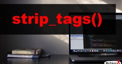 PHP strip_tags