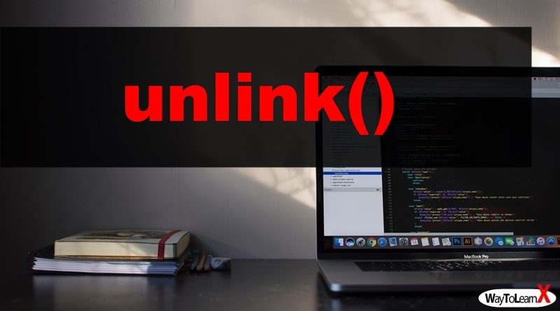PHP unlink