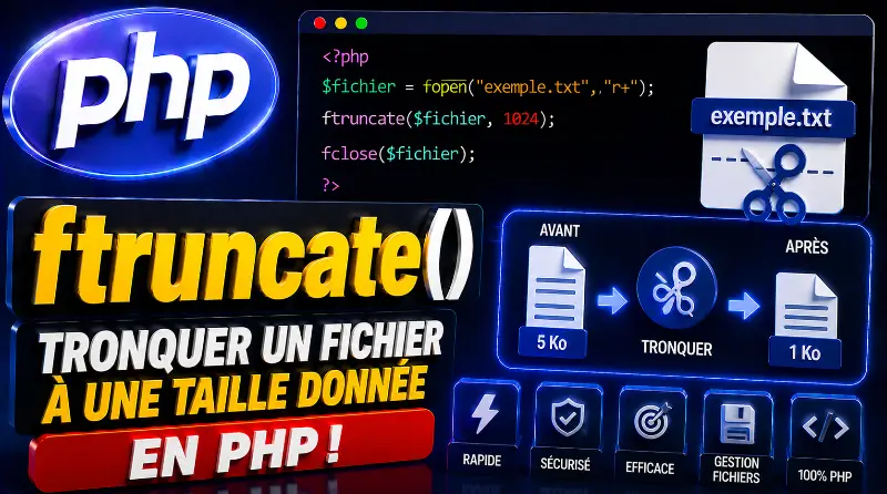 php-ftruncate