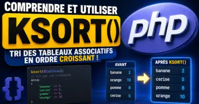 php-ksort