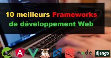 10 meilleurs Frameworks de développement Web