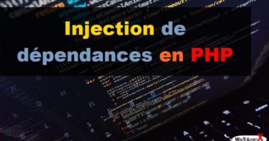 Injection de dépendances PHP