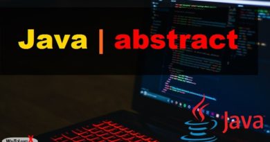 Java - abstract