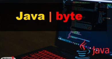 Java - byte