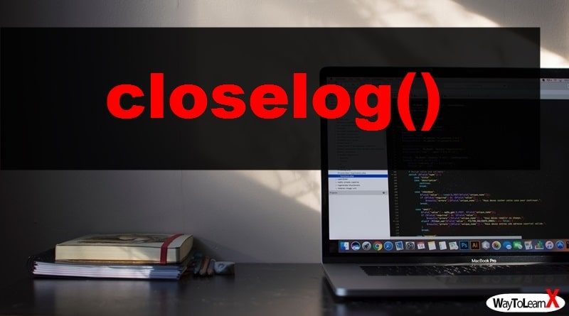 PHP closelog