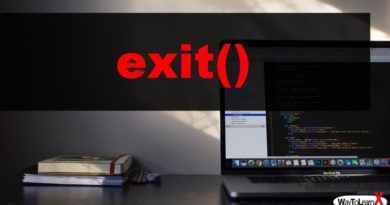 PHP exit