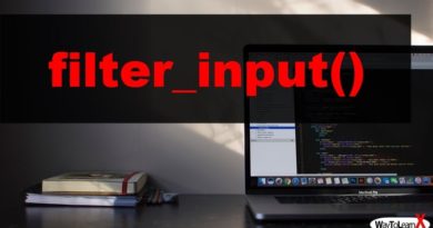 PHP filter_input