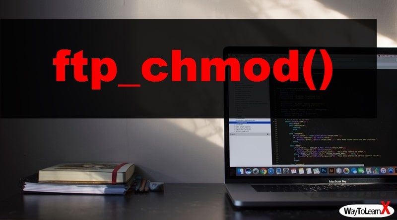 PHP ftp_chmod