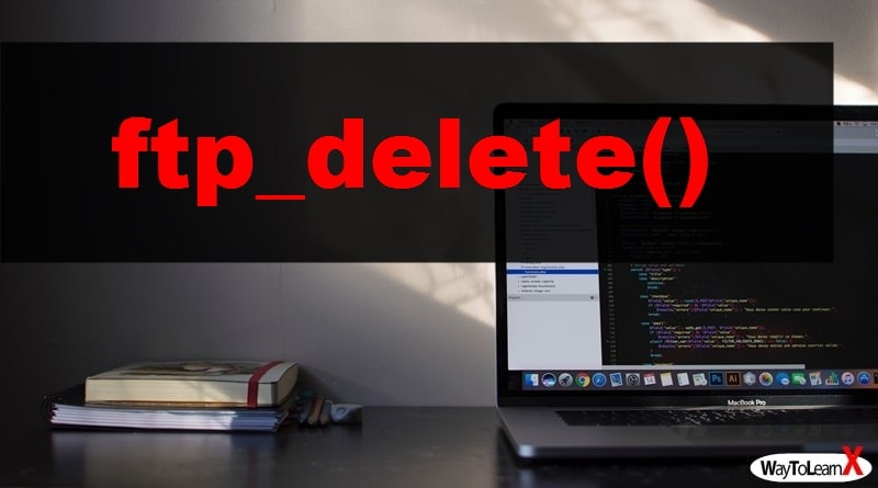 PHP ftp_delete