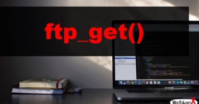 PHP ftp_get