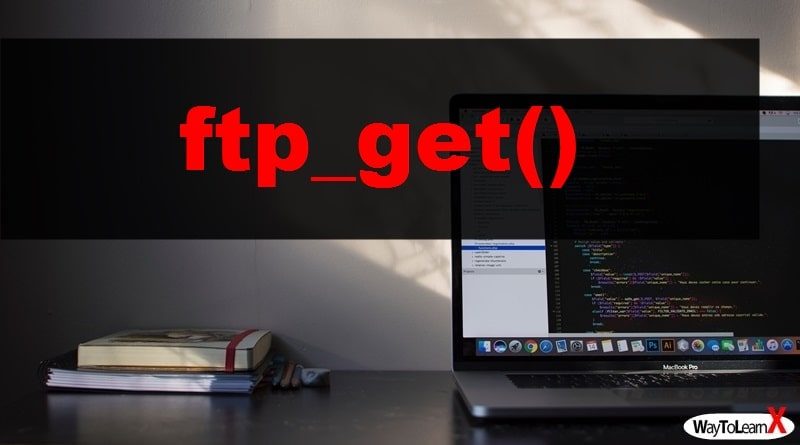 PHP ftp_get