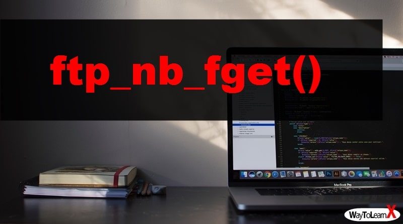 PHP ftp_nb_fget