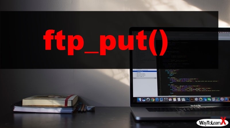PHP ftp_put