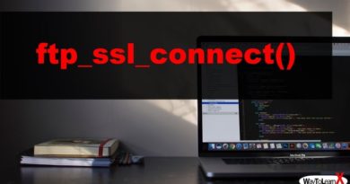 PHP ftp_ssl_connect