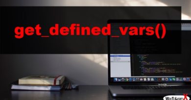 PHP get_defined_vars