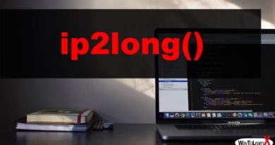 PHP ip2long